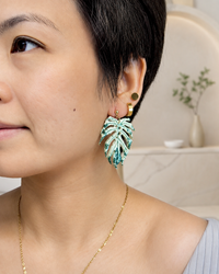 Monstera Devil Monster Earrings | September Exclusive Design