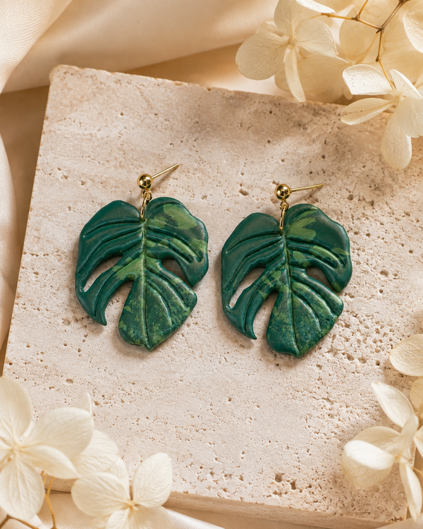 Vietciosa Monstera Earrings | September Exclusive Design