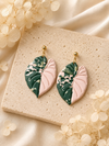 Alocasia Pink Serendipity Earrings