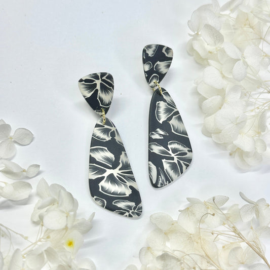 Terracotta Dreams – handmade polymer clay earrings by Klaily