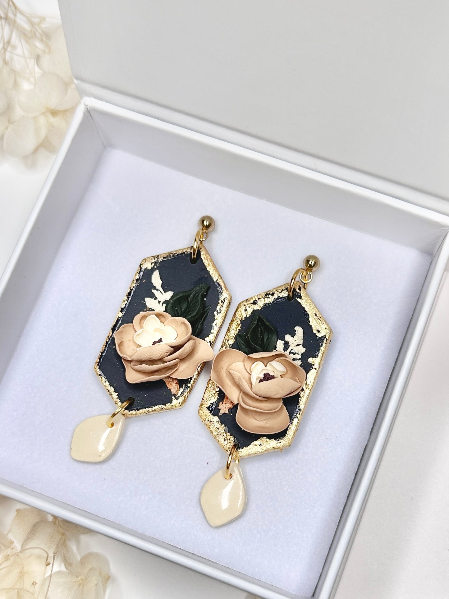 Blush Peony on Midnight