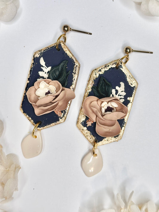 Blush Peony on Midnight