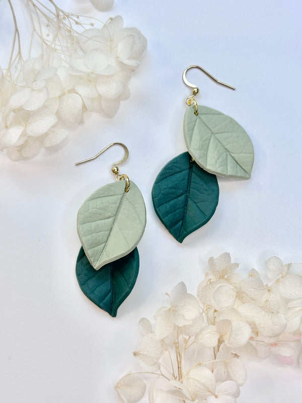 Hoya Layered Dangle (Green) - Klaily