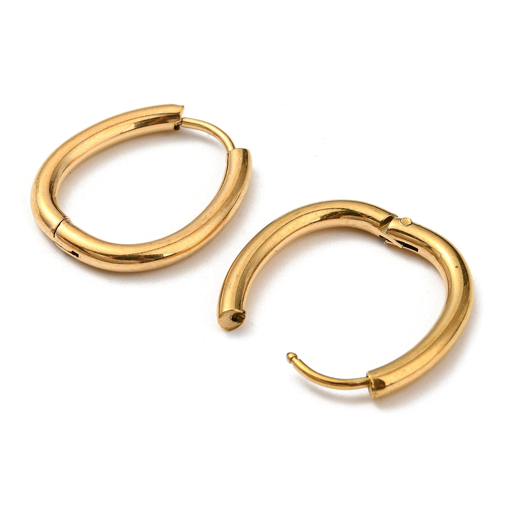 Bundle of 4 Flower Charms (with hoops)