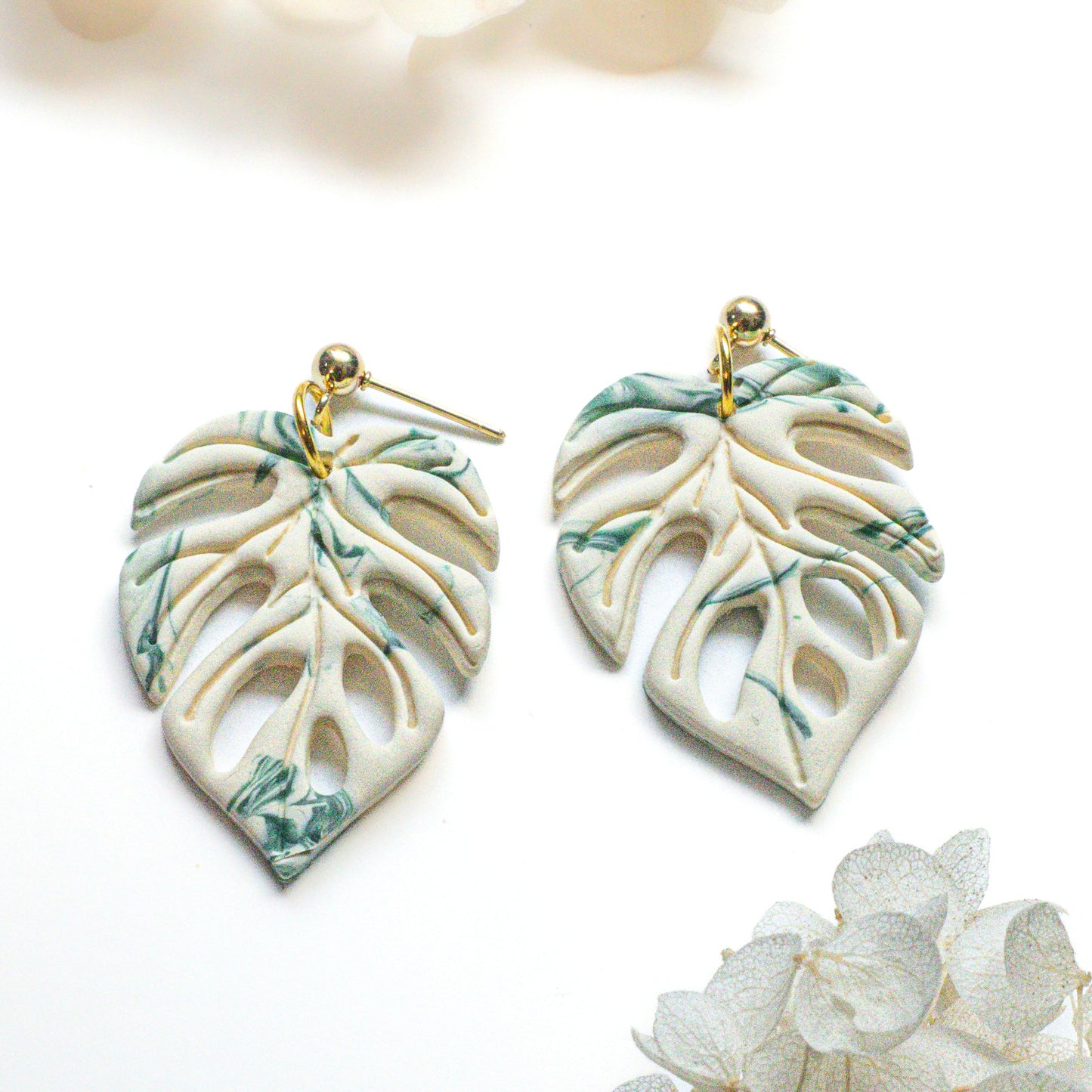 Albo Monstera Earrings